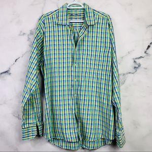 Alan Flusser Multicolor Button Down Dress Shirt